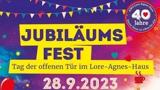 28. September: Tag der offenen Tür im Lore-Agnes-Haus